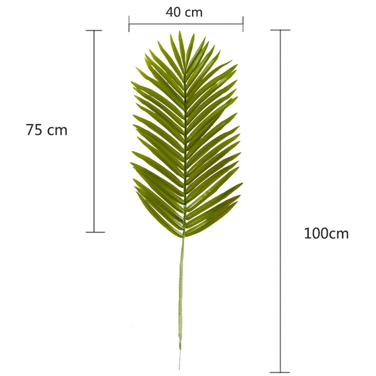Искусственные Листья для Украшения Бетель Листья Кокосовой пальмы Для продажи